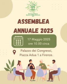 Assemblea AISPHEM - 17 maggio 2025 - Firenze